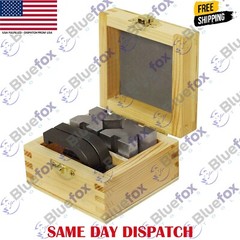 Precision Engineers Vee Blocks 90 Degree Clamp Set – Hardened Steel V Block