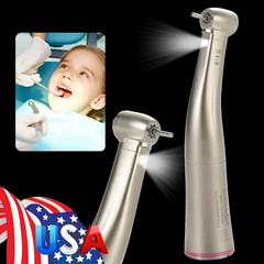 Dental 1:4.2 Increasing LED Optic Contra Angle handpiece Inner channel 45 degree