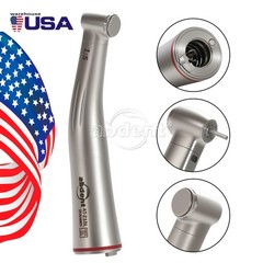 AbDent Electric Handpiece 1:5 LED Contra Angle Fiber Optic High Speed Standard