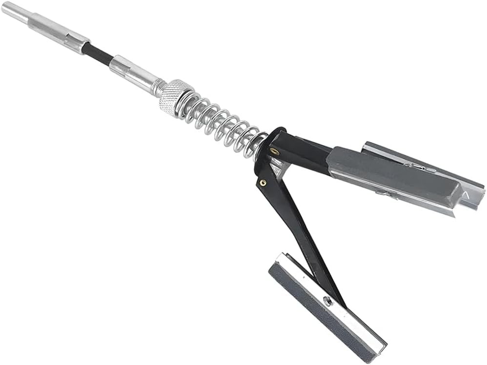 Car Engine Cylinder Hone Tool, 1-1/4″ to 3-1/2″ Grinding Holes Adjustable Brake