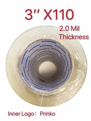 48 Rolls Clear Packing Packaging Carton Sealing Tape 2.0 Mil 3″ x 110 Yard 330ft