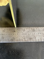 1/8″ x 3″ Steel Flat Bar – Metal Stock – Mild Steel – 12″ Long
