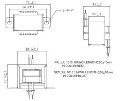 120V AC to 12V 10VA Transformer for 1032-4 Lighting, Various Small Supplies K001