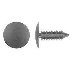 Manufacturer Varies Push-In Rivet, Dome Head, 0.219 in Dia., 3/4 in L, Nylon