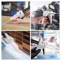 Dispenser Gun 1:1/2:1 10:1/4:1 50ml Dental Impression Mixing Dispensing Gun Kit