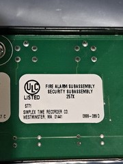 SIMPLEX 4100-1252 Audio Operator Interf,1 Ch,8 Switch 8/16 LED Module566-062,New