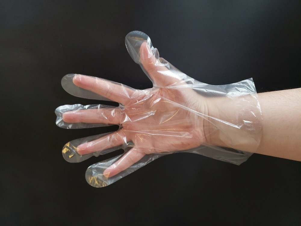 100 /200 /1000 /2000 Count – Clear PE Plastic Gloves Cooking Cleaning Hair Dying