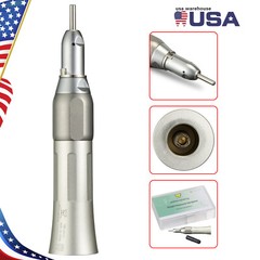 NSK Style Dental Slow Low Speed Straight Nosecone Handpiece Fit HP 2.35mm Bur Dr