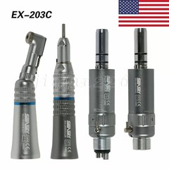 Dental Low Speed Straight/Air Motor/Contra Angle Handpiece 2Holes/4Holes