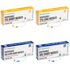 Premium PlastCare USA Disposable Dental Needles in Perforated Box