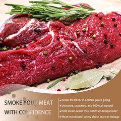 Brown Butcher Roll, 12 Inch X 80 Feet, Unwaxed BBQ for Smoking Meat and Charc…