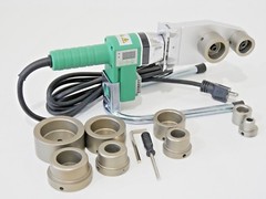 110V – 800W HDPE Pipe Fusion Welding Tool w/ Case & 1/2″ – 2″ IPS Sockets