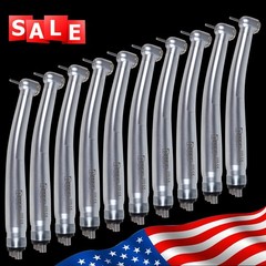 Pieza de mano LED turbina alta velocidad fibra óptica dental estilo NSK 2 Holes