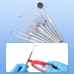 Dental Instruments Identification Tape Autoclavable 0.24″ 0.40″Width 10 Colors