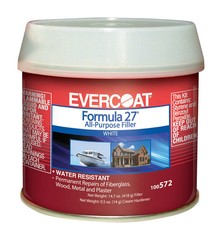 Evercoat 100572 Water Resistant Pint Formula 27 All Purpose Filler 0.5 PT / 7.6o