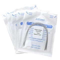 AZDENT Dental Orthodontic Super Elastic Niti Arch Wires Rectangular Nature Form