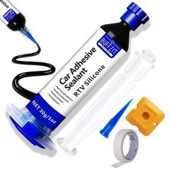 100% Waterproof RTV Silicone Adhesive Sealant – Strong Bond, Crack Proof Caulk f