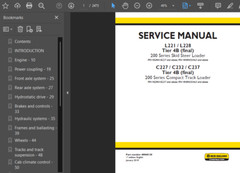 NEW HOLLAND L221 SKID STEER LOADER MANUAL SERVICE REPAIR ENGINE OWNERS PDF USB