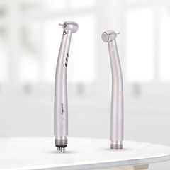 Dental LED High Speed Air Turbine Handpiece E-Generator Push Button 4/2holes