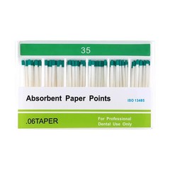 7 Size Dental Endodontic Endo Taper 0.02/0.04/0.06 Absorbent Paper Points #15-40
