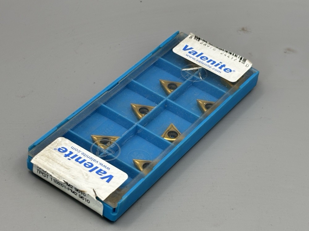 Valenite TPGT 21.50 PM2 9610 Carbide Turning Inserts TPGT 110202 (Box of 10)
