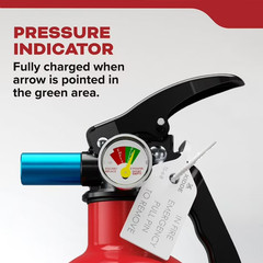 Kidde Auto Fire Extinguisher, UL Rated 5-B:C, Model KD61-5BC
