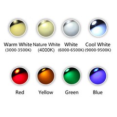 1W 3W 5W White Red Green Yellow UV Violet RGB High Power LED Chip Light PCB