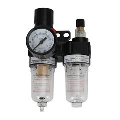 AFC-2000 Pneumatic Air Compressor Filter Regulator Moisture Trap Pressure Gauge