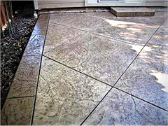 Stone Texture Polyurethane Stamp Mat for Decorative Concrete Projects