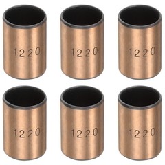 uxcell Sleeve Bearings 12mm Bore x x 14mm OD x 20mm Length, Gold
