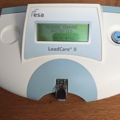 ESA LeadCare II Blood Lead Analyzer for Biological Laboratory, MPN 70-6529