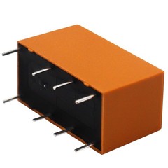 Tnisesm 6pcs Coil DPDT PCB Power Relay DC 5V 8 Pins Mini Power Relay
