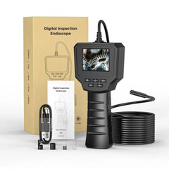 1080P HD LED Handheld Industrial Endoscope 8mm Borescope Inspection Snake Camera
