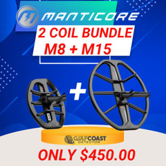 Minelab M15 & M8 Search Coil Bundle – For Manticore Metal Detectors
