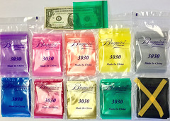 BaggiesSince1987 – 3030 Zip Color Bags 3″ X 3″ 100PCS MIX OR CHOOSE, READ DETAIL