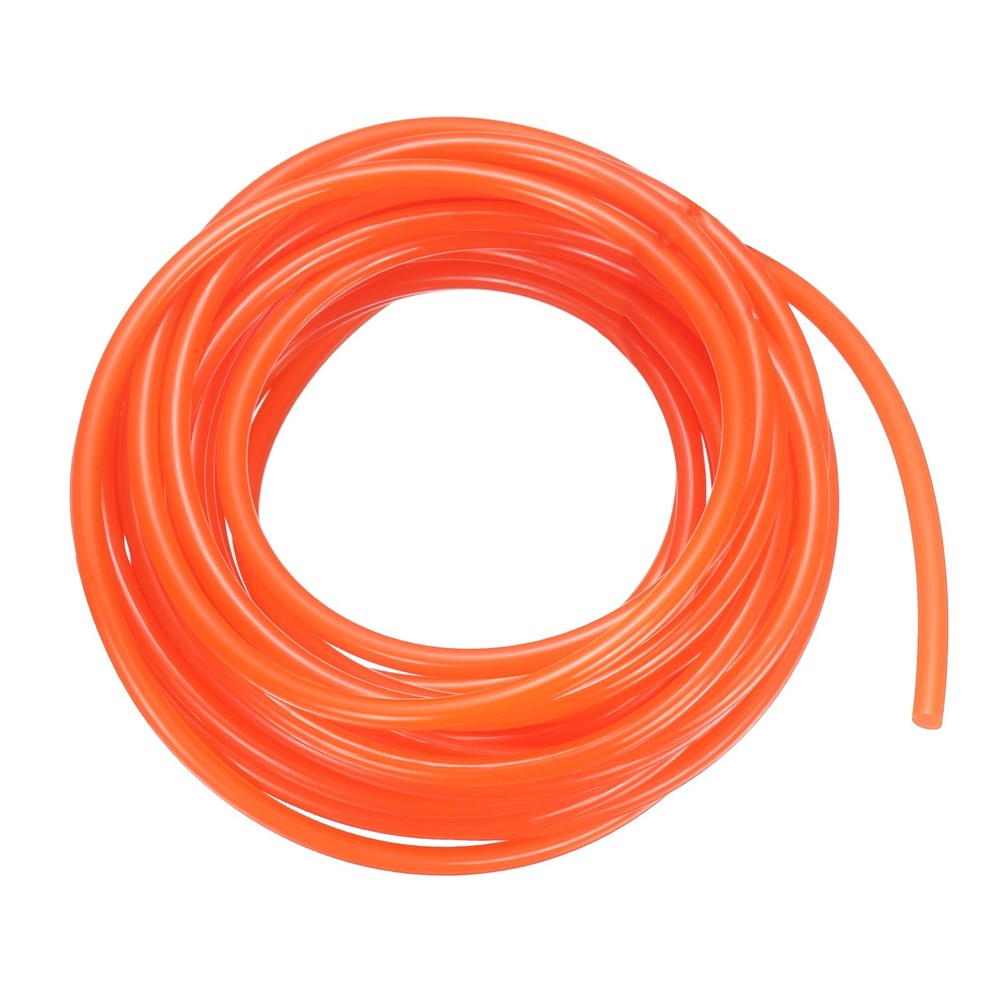 PU Transmission Belt, 4mm Dia 10ft (3 Meters) Length (Smooth Surface, Orange)