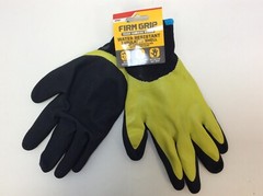 Firm Grip Large Winter Water Resistant Gloves with Insulated Shell, Select Size