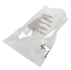 2000 Pcs 14X20 Poly Bags Suffocation Warning Clear Merchandise 1.5 mil Self Seal