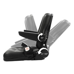 Tractor Seat – Combined Force+automatic Seat Belt+armrest