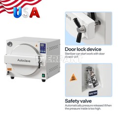 ETERFANT 18L ClassN Dental Medical Autoclave High Temperature Steam Sterilizer