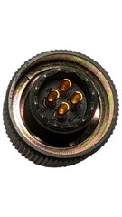Amphenol 62GB 4 Way Cable Mount MIL Spec Circular Connector Plug 62GB-56T08-04SN