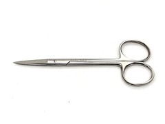 A2Z-IRS01 Stainless Steel Iris Dissecting Scissors 4.5″, Straight, Fine Point