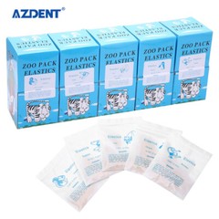 5000pcs Orthodontic Dental Elastics Band Animal images Fox Rabbit Squirrel