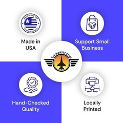 Stickerjet ANSI Style Warning Stickers – 5-Pack Self Adhesive Vinyl Signs