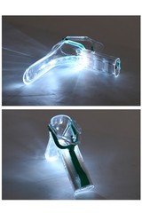 🚀LED Female Privates Vaginal Speculum Illuminated Vaginal Expander With Light,