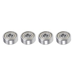 1/4″x3/4″x9/32″ Deep Groove Ball Bearing R4AZZ Shielded Z2 Lever Bearings 10PCS