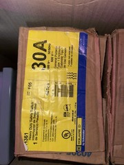 Square D H361 Heavy Duty Safety FusibleSwitch 30A 551-600V AC 3-Pole
