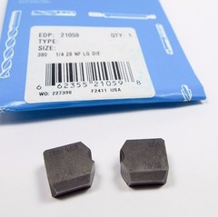 Two-Piece Adjustable Dies 1/4-28 Carbon Steel UNF 21059 USA