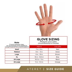 ATERET Cowhide Leather Work Gloves 12 Pairs Heavy Duty Driver Gloves Durable