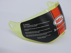 Bell Face Shield Visor Hi-Def YELLOW Shield – MX-9 Adventure 8031110 – OPEN BOX